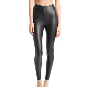 Commando Perfect Control Faux Leather Leggings - S